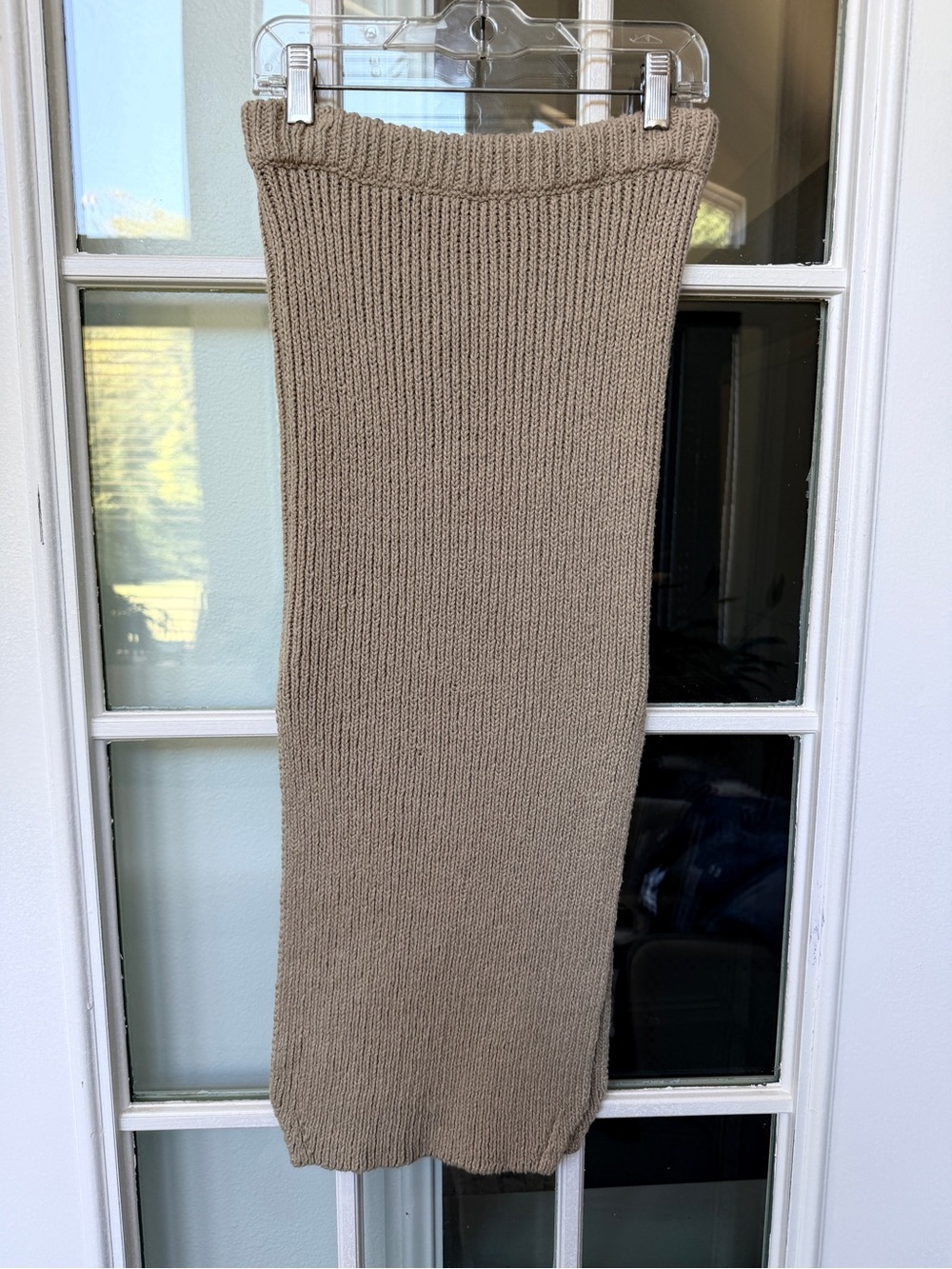 Rachel Comey Neutral Knit Tube Skirt - Beige